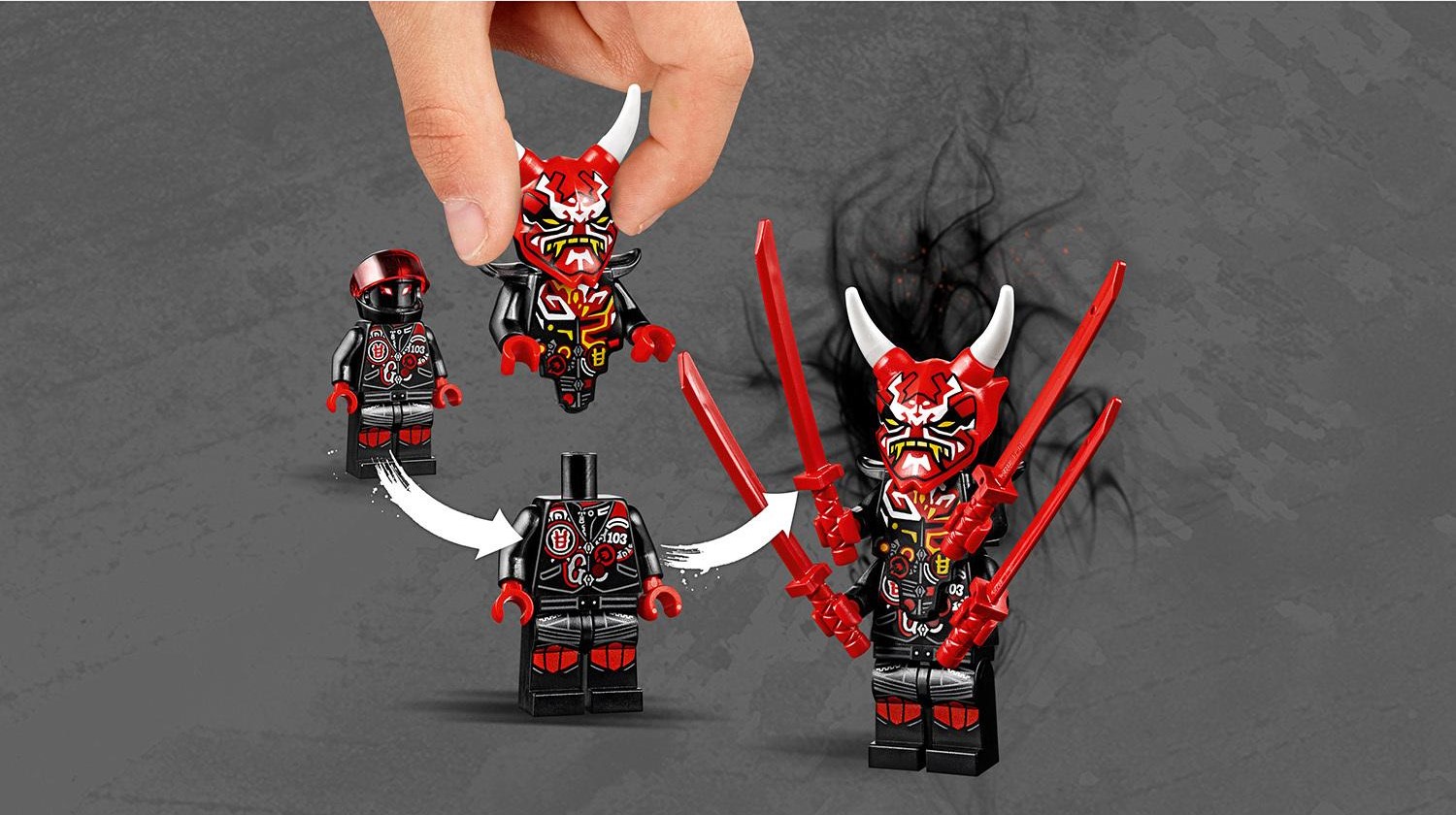 Конструктор Lego Ninjago – Уличная погоня  